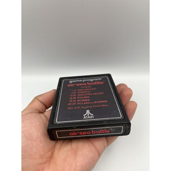 ATARI 2600 Combat 5 Games in 1 Tank Jet Pong Vintage Video Game Cartridge - Picture 6 of 6